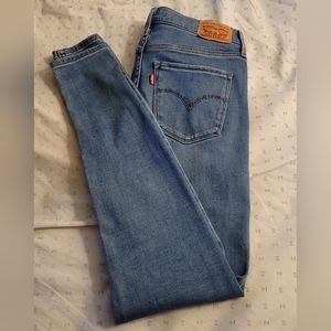 Levi's high rise skinny jeans